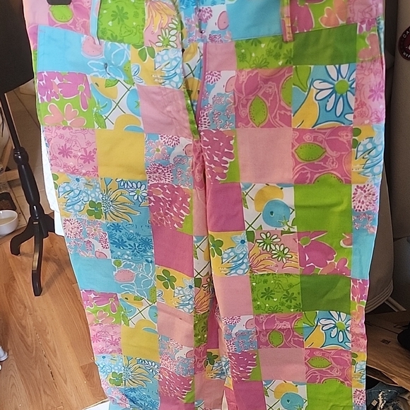 Lilly Pulitzer Pants - Colorful Patchwork Pants
